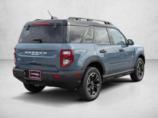 Azure Gray Metallic Tri-Coat 2026 Ford Bronco Sport Outer Banks