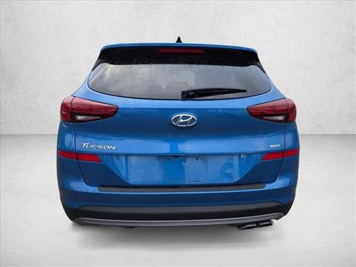 Aqua Blue 2021 Hyundai TUCSON Ultimate