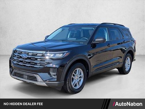 Agate Black Metallic 2026 Ford Explorer Active