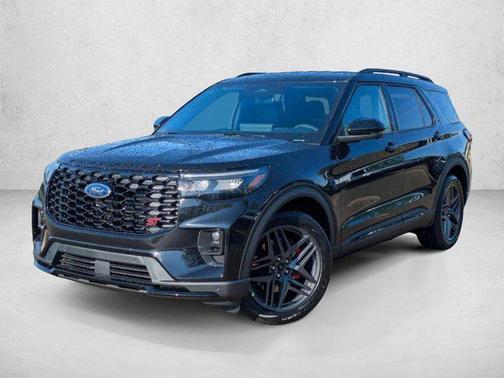 Agate Black Metallic 2026 Ford Explorer ST
