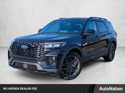 Agate Black Metallic 2026 Ford Explorer ST