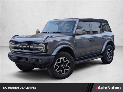 Carbonized Gray Metallic 2022 Ford Bronco Outer Banks