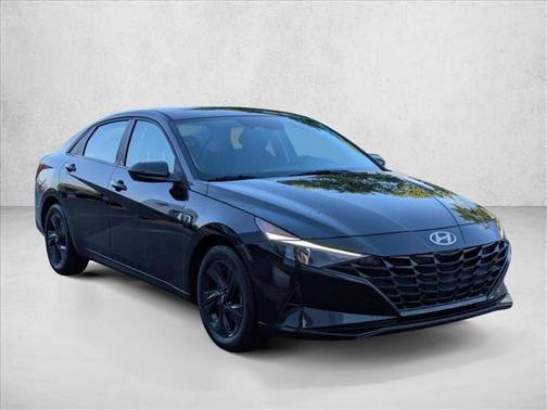Phantom Black 2023 Hyundai ELANTRA HEV Blue