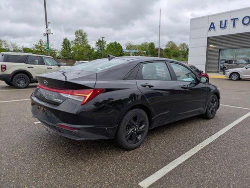 Phantom Black 2023 Hyundai ELANTRA HEV Blue