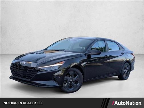 Phantom Black 2023 Hyundai ELANTRA HEV Blue