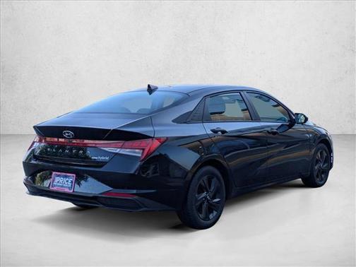 Phantom Black 2023 Hyundai ELANTRA HEV Blue