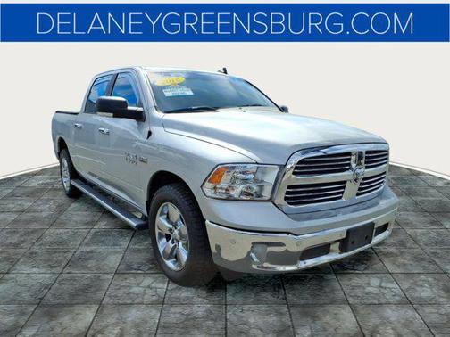 Bright Silver Metallic Clearcoat 2018 RAM 1500 Big Horn