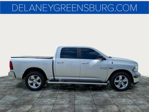 Bright Silver Metallic Clearcoat 2018 RAM 1500 Big Horn