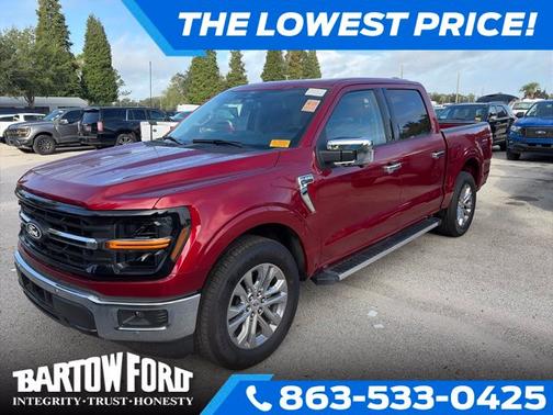 RUBY RED METALLIC TINTED CC 2026 Ford F-150 XLT