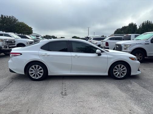 Super White 2020 Toyota Camry LE