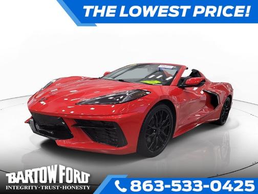 Torch Red 2025 Chevrolet Corvette STINGRAY W/1LT
