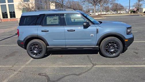 Azure Gray Metallic Tri-Coat 2025 Ford Bronco Sport Big Bend