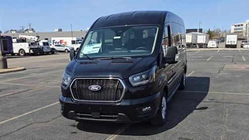 Agate Black Metallic 2026 Ford Transit-350 XLT