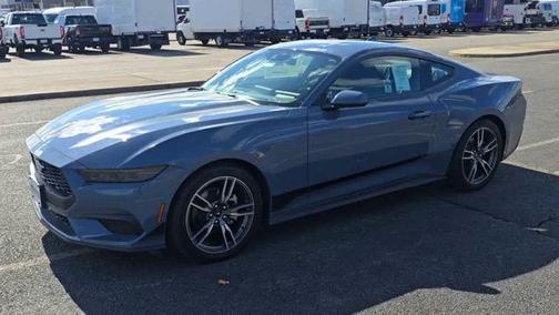 Vapor Blue Metallic 2025 Ford Mustang EcoBoost