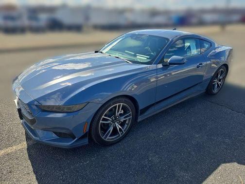 Vapor Blue Metallic 2025 Ford Mustang EcoBoost