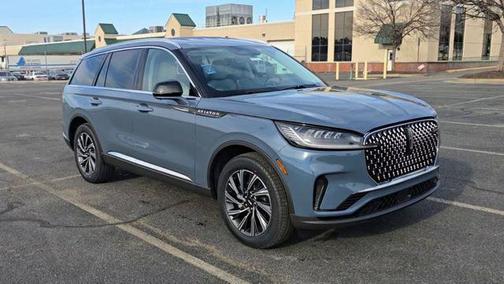 whisper blue metallic clearcoat 2026 Lincoln Aviator Premiere