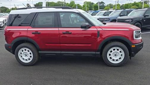 Ruby Red Metallic Tinted Clearcoat 2025 Ford Bronco Sport Heritage