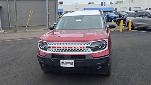Ruby Red Metallic Tinted Clearcoat 2025 Ford Bronco Sport Heritage