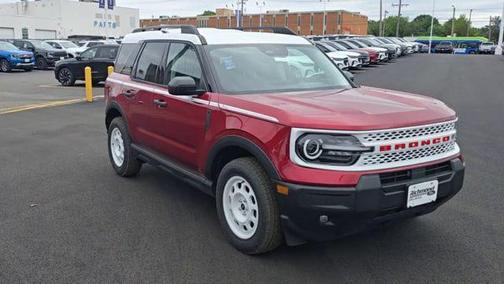Ruby Red Metallic Tinted Clearcoat 2025 Ford Bronco Sport Heritage