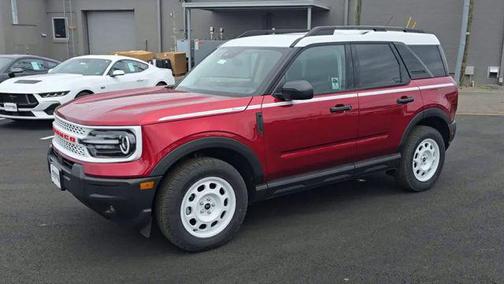 Ruby Red Metallic Tinted Clearcoat 2025 Ford Bronco Sport Heritage