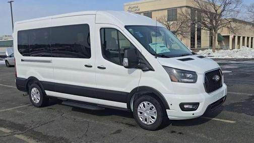 Oxford White 2026 Ford Transit-350 XLT