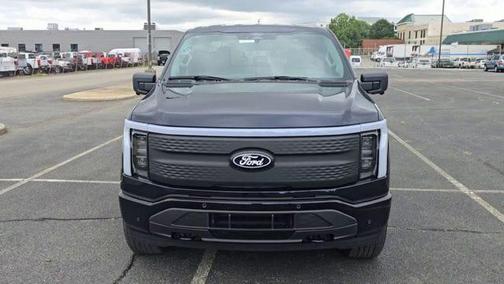 Antimatter Blue Metallic 2025 Ford F-150 Lightning Flash