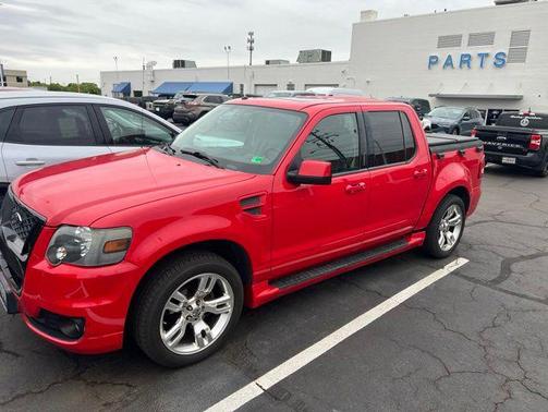 Red Fire Clearcoat Metallic 2008 Ford Explorer Sport Trac Limited