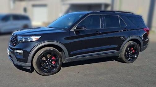 Agate Black Metallic 2024 Ford Explorer ST
