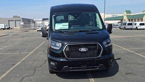 Agate Black Metallic 2026 Ford Transit-350 XLT