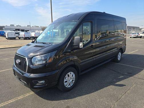 Agate Black Metallic 2026 Ford Transit-350 XLT