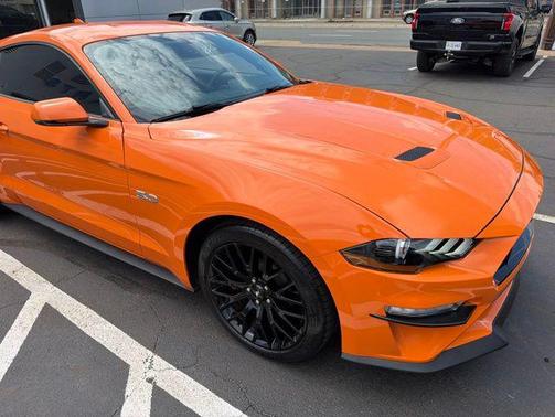 Orange 2020 Ford Mustang GT Premium