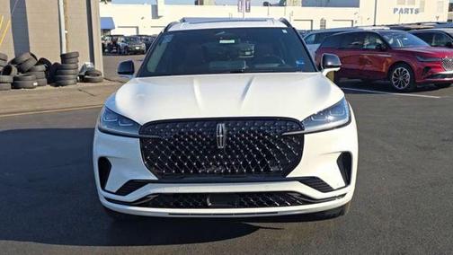 Pristine White Metallic Tri-Coat 2026 Lincoln Aviator Reserve AWD