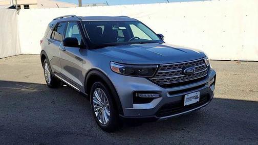 Iconic Silver Metallic 2023 Ford Explorer Limited