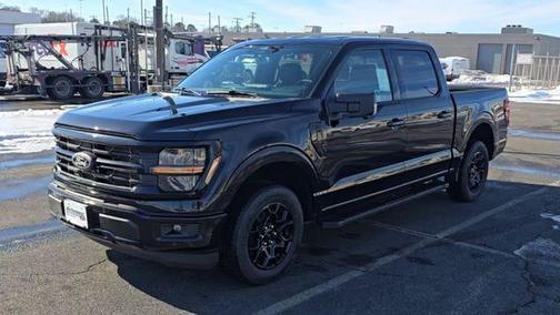 Agate Black Metallic 2025 Ford F-150 XLT