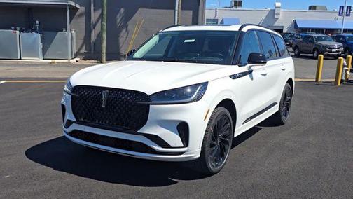 Pristine White Metallic Tri-Coat 2026 Lincoln Aviator Reserve AWD