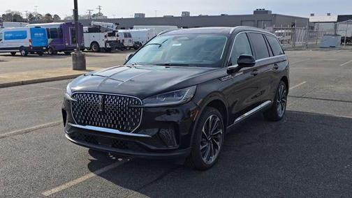 Infinite Black Metallic Clearcoat 2026 Lincoln Aviator Reserve AWD