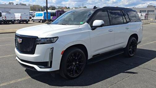 Crystal White Tricoat 2021 Cadillac Escalade Sport