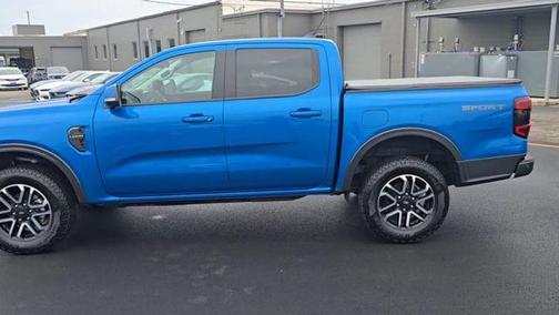 Velocity Blue Metallic 2024 Ford Ranger LARIAT
