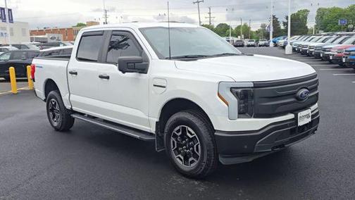 Oxford White 2022 Ford F-150 Lightning Pro