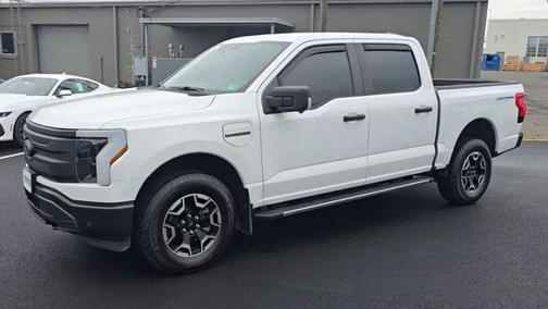 Oxford White 2022 Ford F-150 Lightning Pro