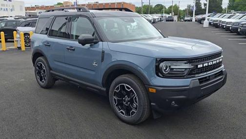 Azure Gray Metallic Tri-Coat 2026 Ford Bronco Sport Outer Banks