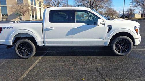 Star White Metallic Tri-Coat 2025 Ford F-150 Platinum