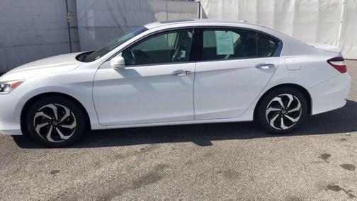 White Orchid Pearl 2017 Honda Accord EX-L