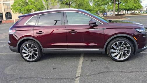 Burgundy Velvet Metallic Tinted Clearcoat 2022 Lincoln Nautilus Reserve