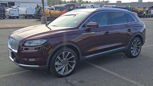 Burgundy Velvet Metallic Tinted Clearcoat 2022 Lincoln Nautilus Reserve