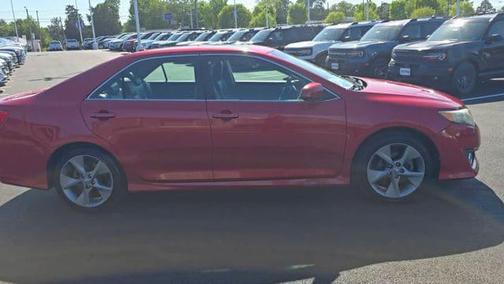 Barcelona Red Metallic 2012 Toyota Camry SE