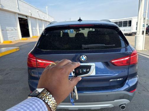 Mediterranean Blue Metallic 2019 BMW X1 xDrive28i