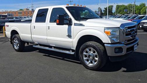 White 2013 Ford F-350 Lariat