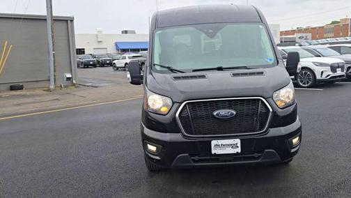 Black Metallic 2024 Ford Transit-350 XLT