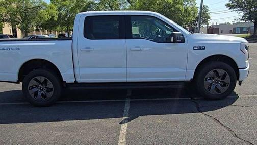 Oxford White 2025 Ford F-150 Lightning Flash